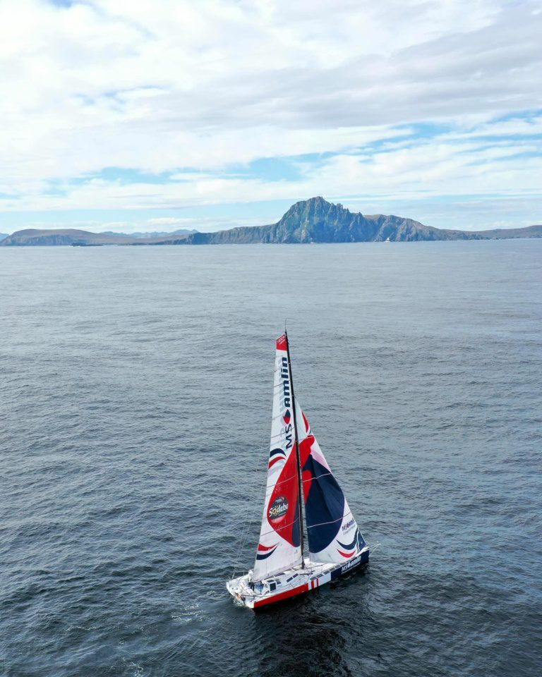 Conrad Colman sailing across Cape Horn